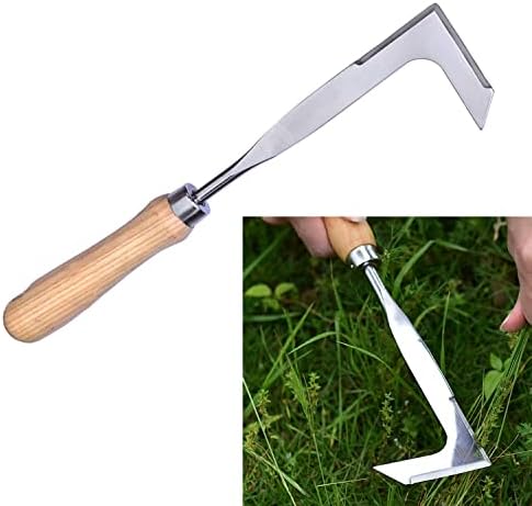 Handmatige Wieden | RVS 13″ Onkruidsteker, Kieren Onkruid Sikkel Handonkruidbestrijdingsgereedschap Tuin, Gazon, Stoep Tool Handmatige Wieden Handmatige Wieden