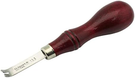 Handranders | C.S. Osborne Western Edge Tool (Rechtes Schacht) #133-S Grootte Tot 4 Edger (1 (3/64″)) Handranders Handranders