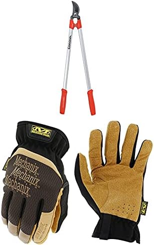 Handsnoeiers | Sl 3264 Comfortgel Bypass Snoeischaar, 76 cm, Standaard Handvat + Mechanix Wear Lff-75-010: Durahide Fastfit Leren Werkhandschoenen (Groot, Bruin/Zwart) Handsnoeiers Handsnoeiers