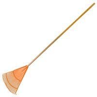 Harkens | 18 Inch Brede Poly Rake – 54 Inch Handvat Harkens Harkens