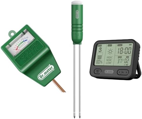 Postgatenboorders | Bodemvochtmeter & 4-in-1 LCD Display Vochtmeter Postgatenboorders Postgatenboorders