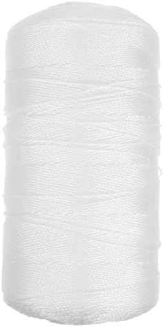 Tuindraad & Twist Ties | 1 Rol Witte Touwtjes, Tuinplantbinders, Touw voor Klimplanten, Bloemschikken, Knutselen, (200000Cm) Tuindraad & Twist Ties Tuindraad & Twist Ties