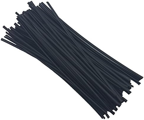 Tuindraad & Twist Ties | 1000 Stuks 8 Inch Plastic Twist Ties, Kabelbinders voor het maken van gezichtsmaskerplanten, feestcello, snoepzakjes, cake pops – Zwart Tuindraad & Twist Ties Tuindraad & Twist Ties