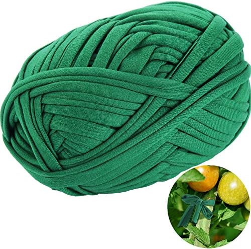 Tuindraad & Twist Ties | 3 Meter / 98 Voet Groene Tuin Touw Tuinplant Touw Boom Touw Rekbare Plantensteun Touw Voor Tuin, Kantoor En Thuis Kabelorganisatie, Knutselbenodigdheden (1 Rol) Tuindraad & Twist Ties Tuindraad & Twist Ties