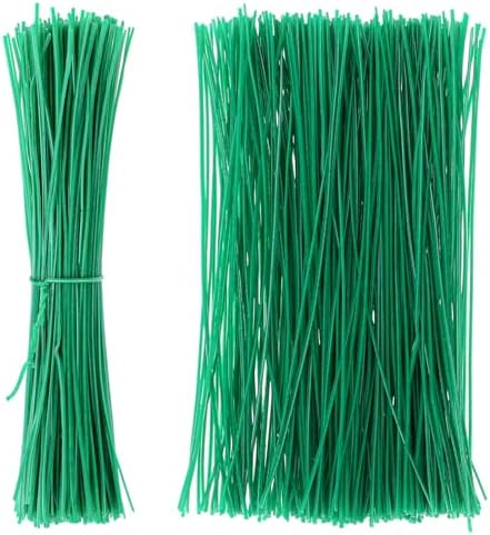 Tuindraad & Twist Ties | 3 Stuks Plant Draaiklemmen Voor Klimplanten 15 cm Groene Klemmen Voor Planten Binnen Planten Herbruikbare Tuinklemmen Draaigroene Draaiklemmen Tuin Touw Voor Klimplanten Koorden Tassen Bloemstukken Broodklemmen Tuindraad & Twist Ties Tuindraad & Twist Ties