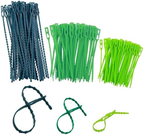 Tuindraad & Twist Ties | 3 Stuks Verstelbare Tuinplant Twist Touwen, Groene Multifunctionele Stevige Tuinplant Twist Tie, Ondersteunings Touwen Herbruikbaar Voor Tuinplanten Groei En Zorg, Kantoor Thuis Kabelorganisatie. Tuindraad & Twist Ties Tuindraad & Twist Ties