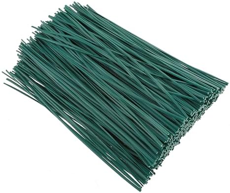 Tuindraad & Twist Ties | 500 Stuks Tuinbinders, 12 cm Flexibele Groene Draadties Herbruikbare Zip Ties Voor Klimplanten En Verpakking Snoeren, Boom Tuinieren Planten Groei En Zorg, Thuis Kabelorganisatie (Donkergroen) Tuindraad & Twist Ties Tuindraad & Twist Ties