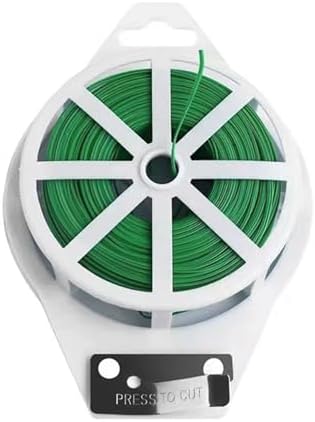 Tuindraad & Twist Ties | Twist Tie – 100 Meter (1M) Groene Tuinplant Touwen met Snijder, Trimmer Tuin Touw Ondersteuning Touwen Herbruikbare Groene Twist Touwen, Planten Tuinieren Tomaten Touwen Tuin Touwen Tuindraad & Twist Ties Tuindraad & Twist Ties