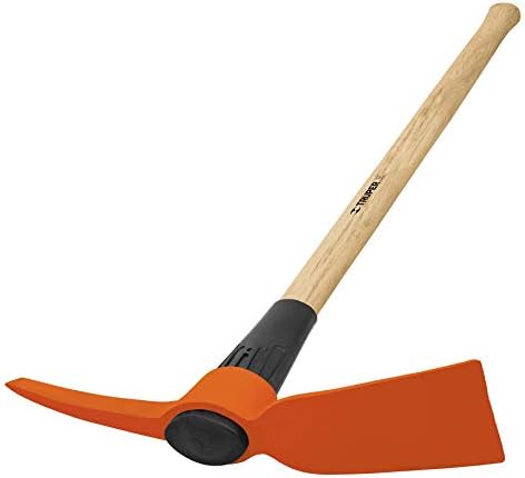 Tuinhouwelen | Truper5 5 Lb Pick-Mattock – Pikhak 5 Lb Stalen Kop met 36-Inch Glasvezel Handvat – Pikhaken voor Graven Tuinhouwelen Tuinhouwelen