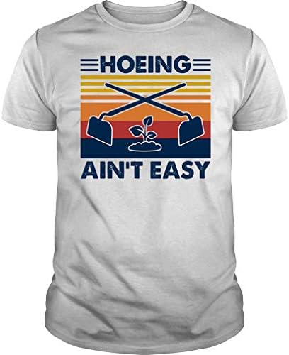 Tuinslang | Hoeing Ain’t Easy Tuinieren Retro Vintage T-shirt Tuinslang Tuinslang